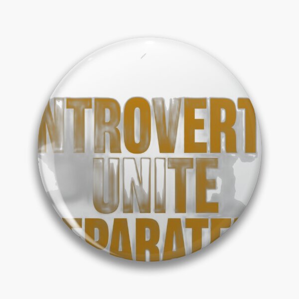 Item preview, Introverts Unite (Separately) - Funny Introvert Gift designed and sold by Visual Dept..