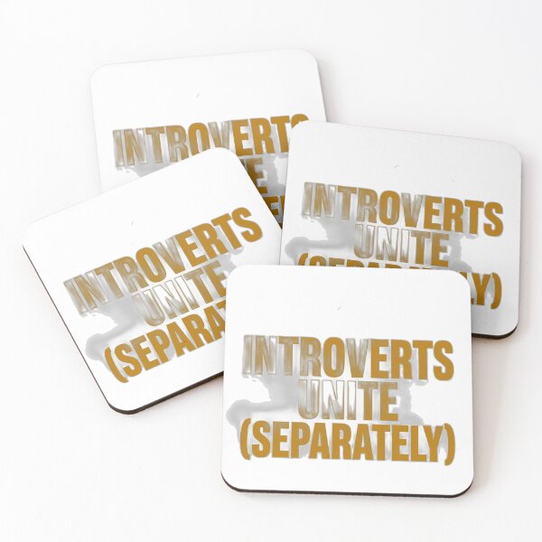 Item preview, Introverts Unite (Separately) - Funny Introvert Gift designed and sold by Visual Dept..