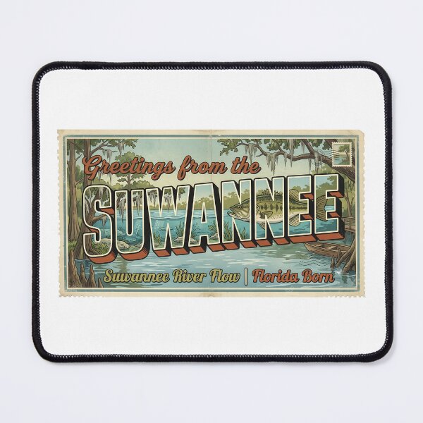 Item preview, Vintage Greetings From The Suwannee River Graphic designed and sold by NobleCast .