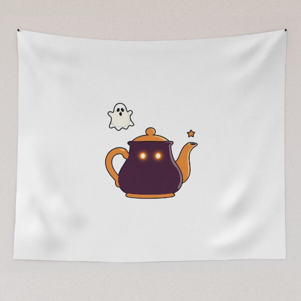 Item preview, Haunted Teapot With Glowing Eyes designed and sold by Shop of Wonders.