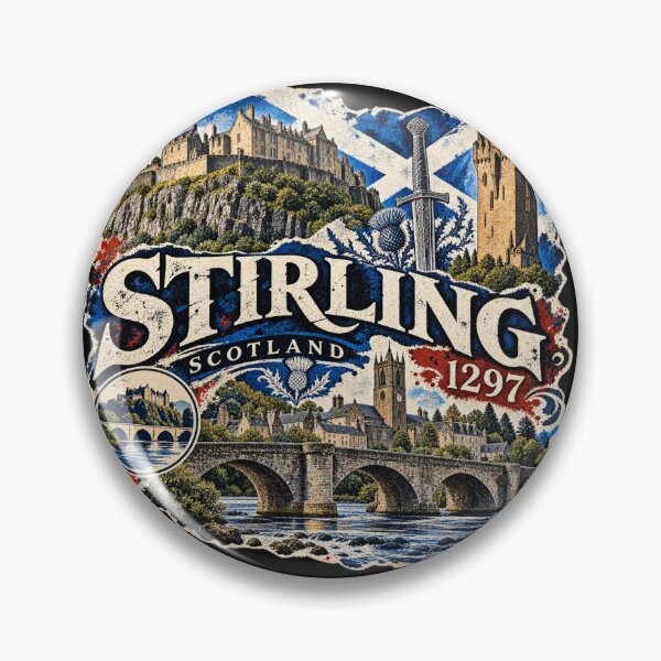 Item preview, Stirling — Scottish Heritage Street Art designed and sold by URBIVO.