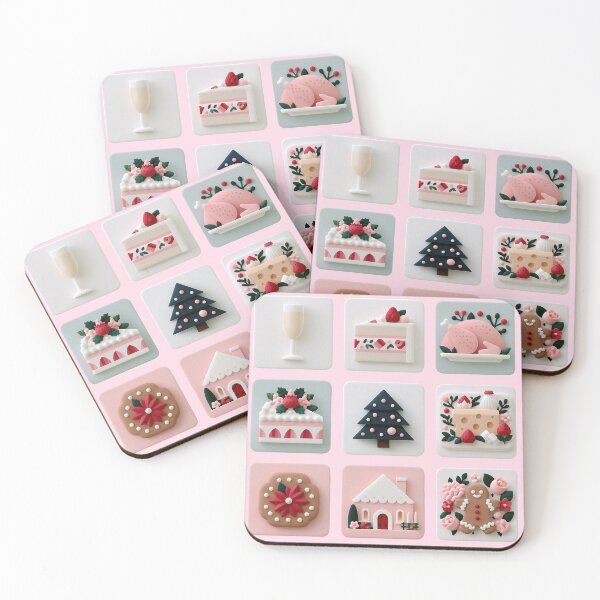 Item preview, Cute 3D Pastel Christmas Holiday Icon Set designed and sold by colorful-white.