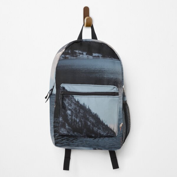 Item preview, Swans on Winter Lake Snowy Mountain Reflection designed and sold by Tatele.