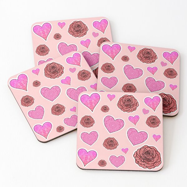 Item preview, February Valentine’s Day Love Pattern designed and sold by FioreDiCiliegio.