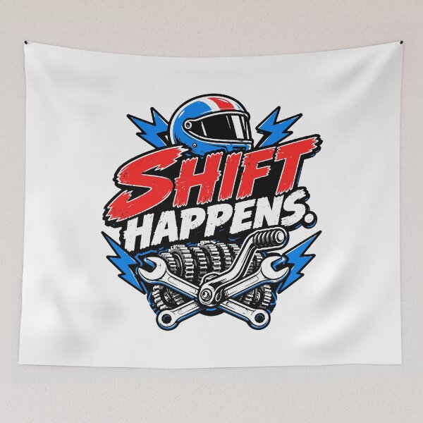 Item preview, Shift Happens Motorcycle  designed and sold by RAS-77.