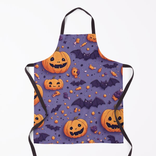 Item preview, Purple Halloween Pumpkin Bat and Candy Seamless Pattern designed and sold by Digital Design Art.