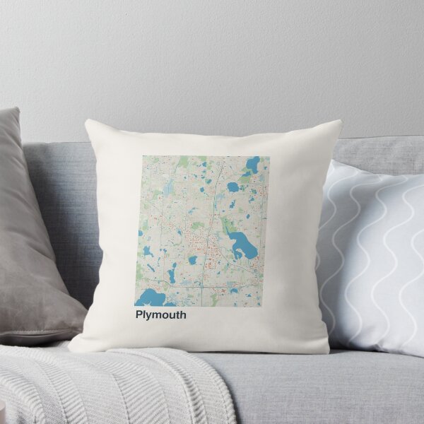 Item preview, Plymouth Minimalistic Map Art designed and sold by MapsNerd.