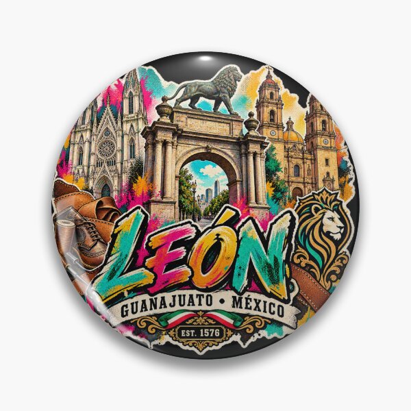 Item preview, León Mexico — Colorful Urban Heritage designed and sold by URBIVO.