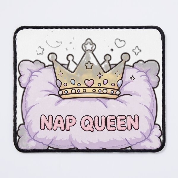 Item preview, Nap Queen - Funny Sleep Crown Pillow Gift designed and sold by Visual Dept..