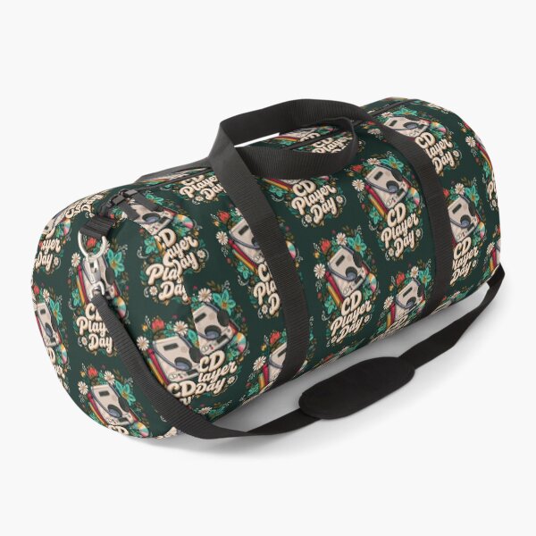 Item preview, CD Player Day – Retro Music & Floral Vintage Design designed and sold by digijob.