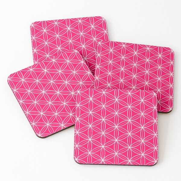 Item preview, Hexagonal Geometric Flower Pattern designed and sold by KalligrafiaStudioAki.