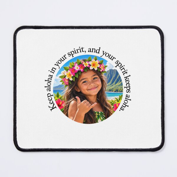 Item preview, Hawaii Aloha Chiasmus Proverb - Keep aloha in your spirit | Island Wisdom Art designed and sold by ShakaLife.org.