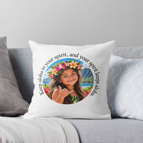 Item preview, Hawaii Aloha Chiasmus Proverb - Keep aloha in your spirit | Island Wisdom Art designed and sold by ShakaLife.org.