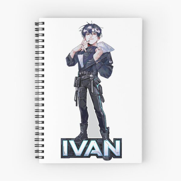 Item preview, Ivan Name Banner Showcase Sticker - Alien Stage Fan Art designed and sold by Lesley D.