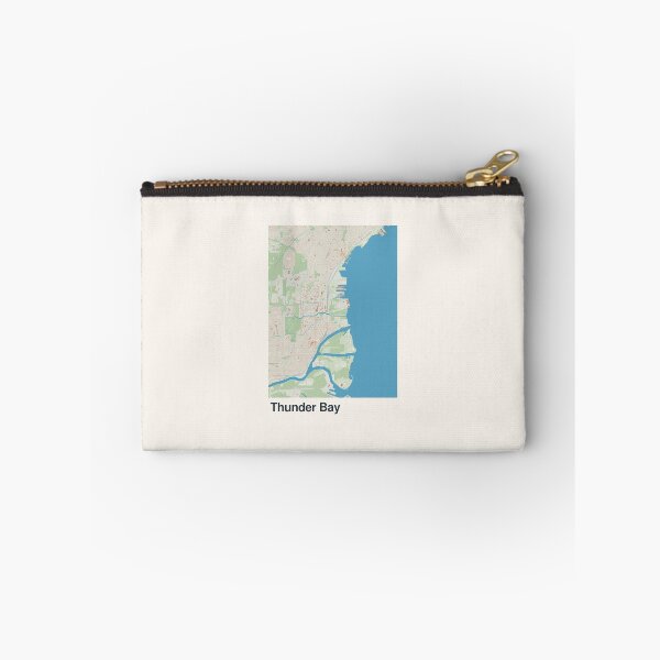 Item preview, Thunder Bay Minimalistic Map Art designed and sold by MapsNerd.