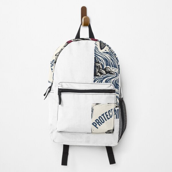 Item preview, Vintage Protect Native Waters Wild River Graphic designed and sold by NobleCast .