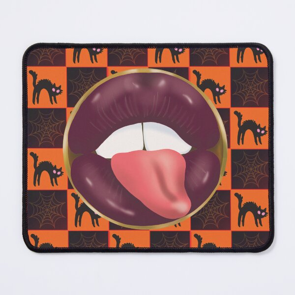 Item preview, Rebel Lips Pop Art – Halloween blocks purple Lips designed and sold by GoldenRebels.