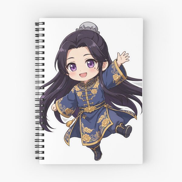 Item preview, Jinshi Classic Anime Chibi Sticker - The Apothecary Diaries Fan Art designed and sold by Lesley D.