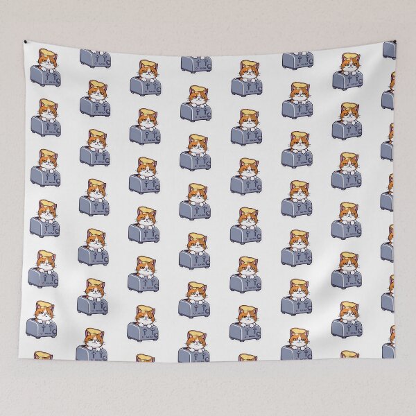 Item preview, Cyber-Cat Toast designed and sold by One More Run.
