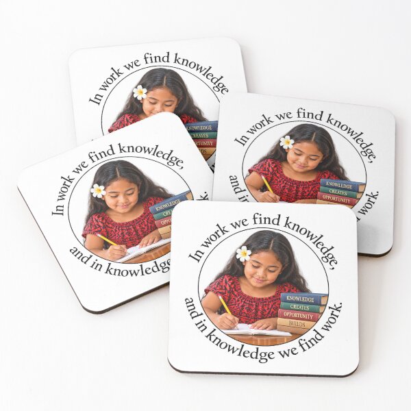 Item preview, Polynesian Wisdom Proverb - In work we find knowledge | Pacific Art designed and sold by ShakaLife.org.