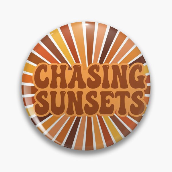 Item preview, Chasing Sunsets - Retro 70s Sunset Design designed and sold by Visual Dept..