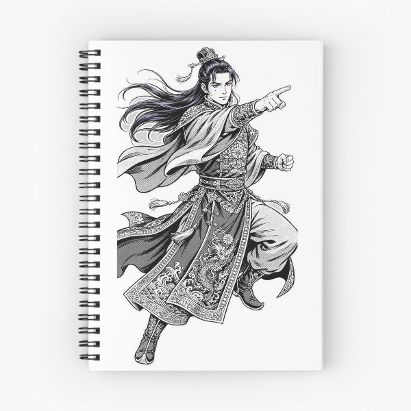 Item preview, Jinshi Bold Comic Inks Sticker - The Apothecary Diaries Fan Art designed and sold by Lesley D.