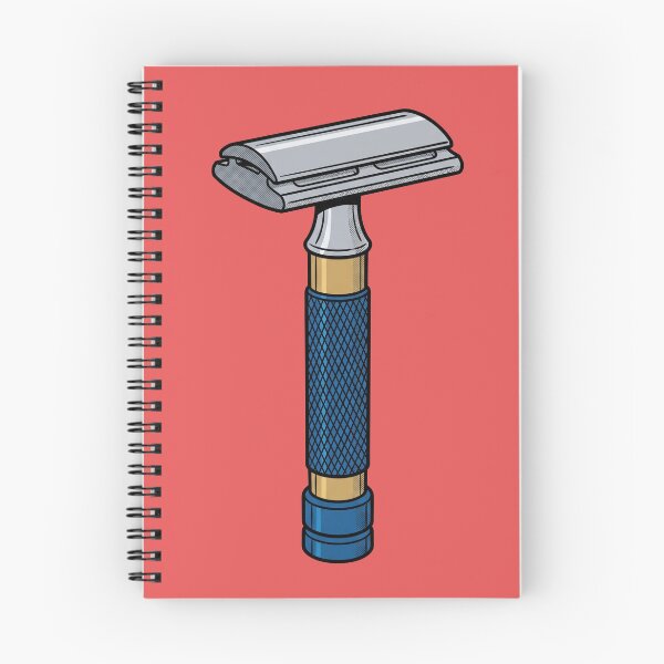 Item preview, The Cartesian Guillotine: Vintage Safety Razor Pop Art designed and sold by FreiherrPK.
