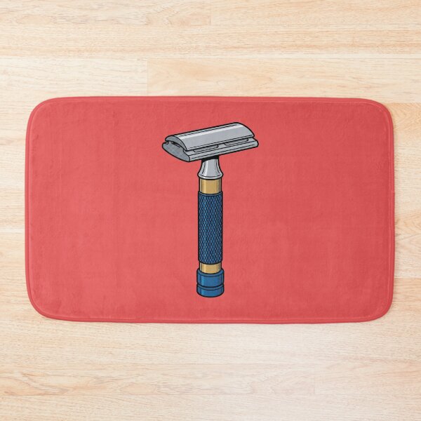 Item preview, The Cartesian Guillotine: Vintage Safety Razor Pop Art designed and sold by FreiherrPK.