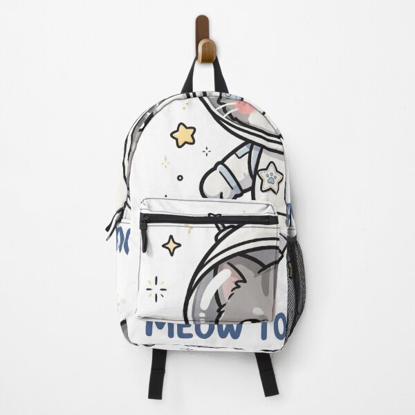 Item preview, Meow to the Moon - Funny Cat Astronaut Space Pun designed and sold by Visual Dept..