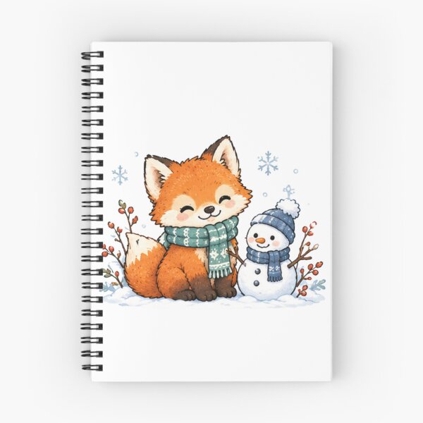 Item preview, Cute Winter Fox designed and sold by MellowMunchkins.
