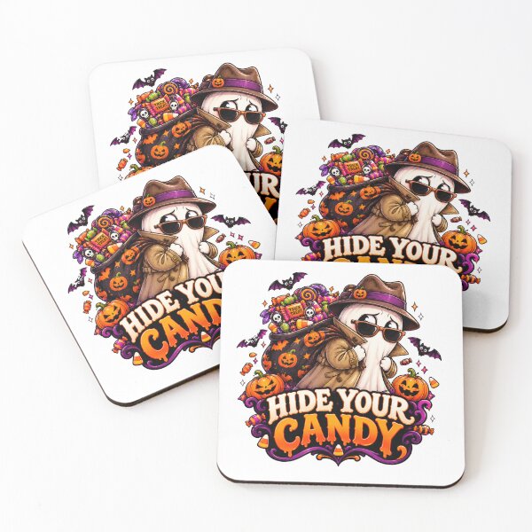 Item preview, Hide Your Candy – Funny Halloween Ghost Trick or Treat Design designed and sold by Pixanova.