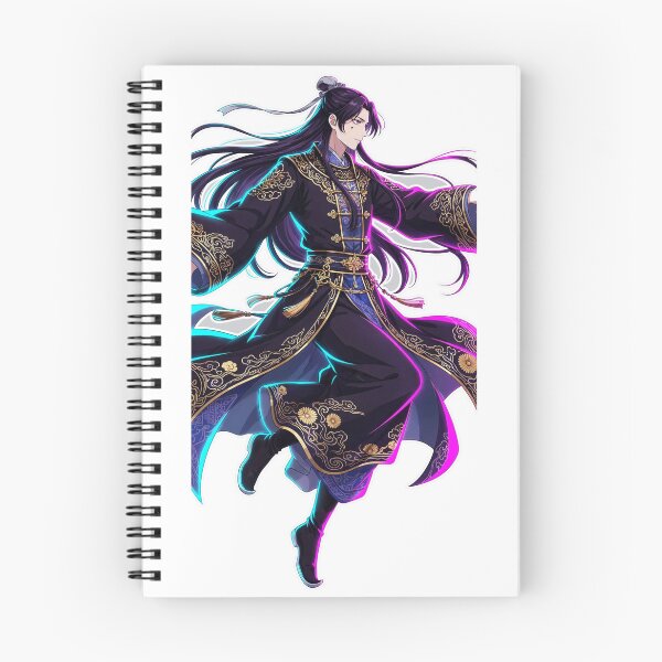 Item preview, Jinshi Neon Glow Sticker - The Apothecary Diaries Fan Art designed and sold by Lesley D.