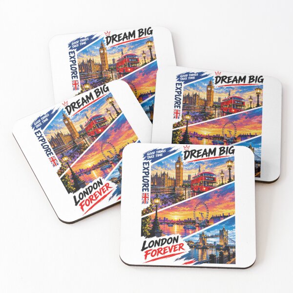 Item preview, London Calling Dream Big Explore More designed and sold by KLERIKSTORE.