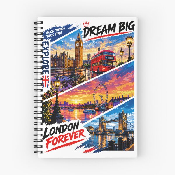 Item preview, London Calling Dream Big Explore More designed and sold by KLERIKSTORE.