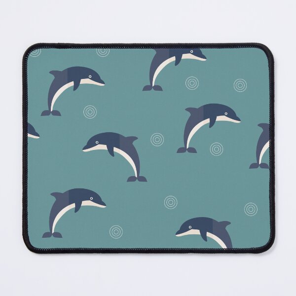 Item preview, Dolphins on blue designed and sold by reneesillus.