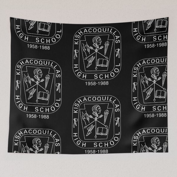 Item preview, Kishacoquillas High School - OG Crest in White - 1958-1988 designed and sold by TY-Cat-Tees.