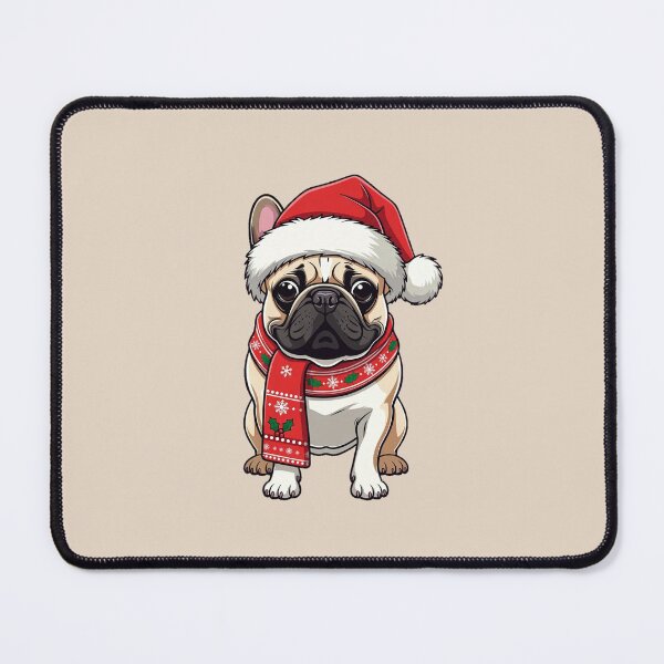 Artikelvorschau, Weihnachtsmann Französische Bulldogge entworfen und verkauft von DIGOR shop.