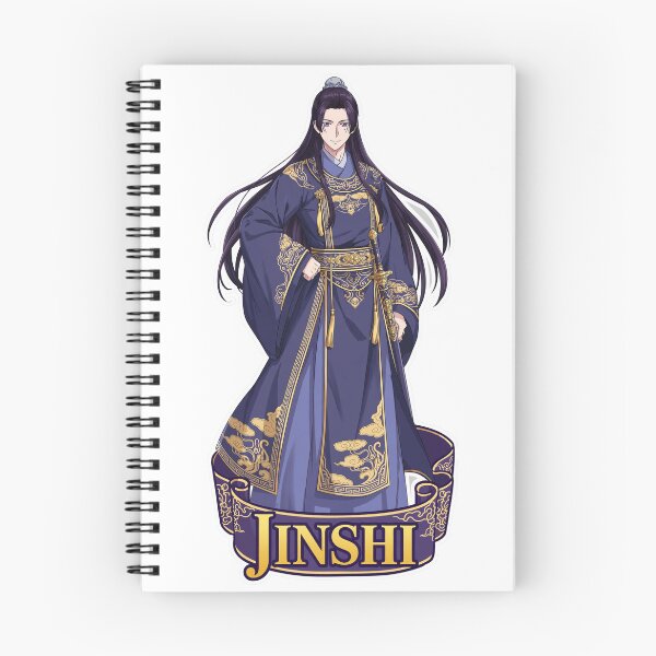 Item preview, Jinshi Name Banner Showcase Sticker - The Apothecary Diaries Fan Art designed and sold by Lesley D.