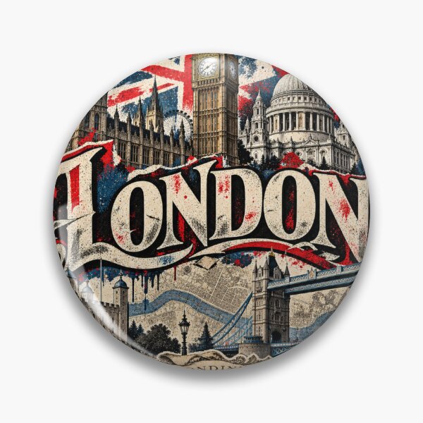 Item preview, London — Street Art Meets Historic Skyline designed and sold by URBIVO.