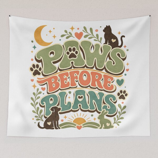 Item preview, Copy of Sometimes Peace Is Cheaper Than Bail Funny Sarcastic Paws Before Plans Cute Pet Lover Retro Animal Quote Design Retro Typography designed and sold by inkoutninja.