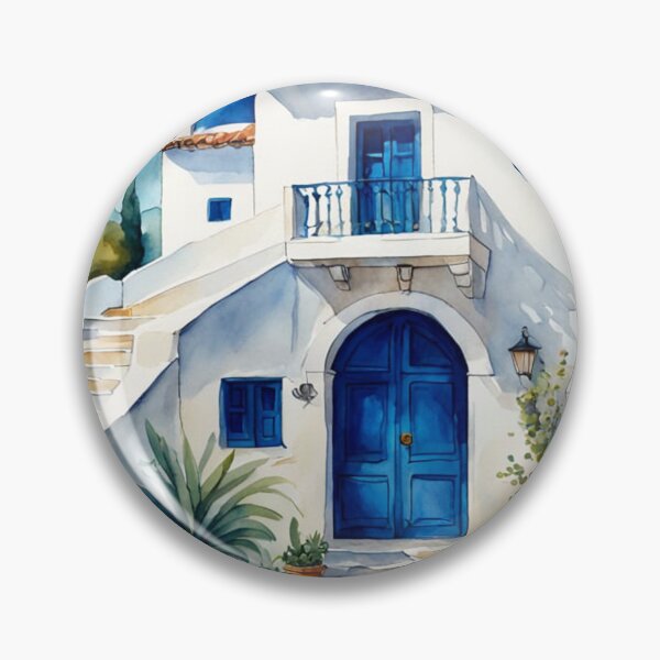 Item preview, Timeless Mediterranean Charm designed and sold by Undersea Ai Art.