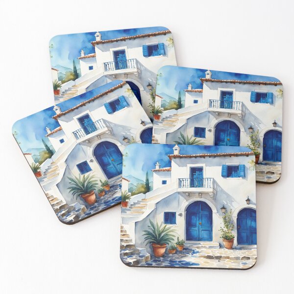Item preview, Timeless Mediterranean Charm designed and sold by Undersea Ai Art.