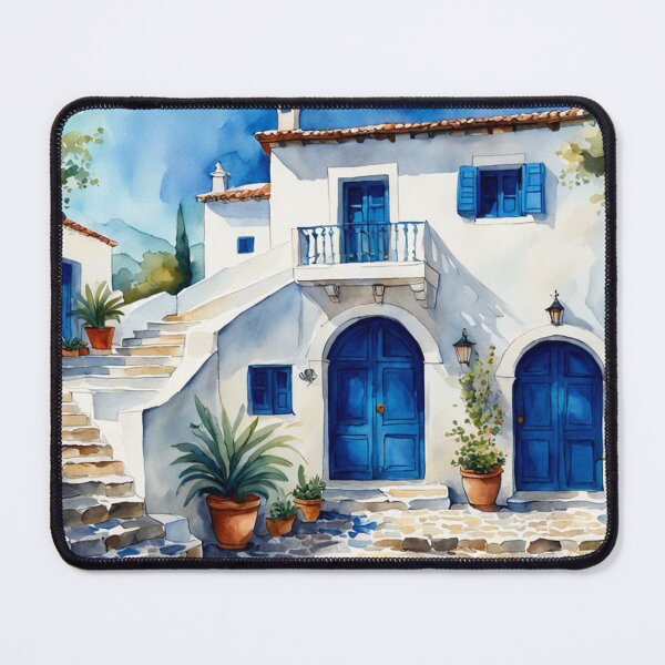 Item preview, Timeless Mediterranean Charm designed and sold by Undersea Ai Art.