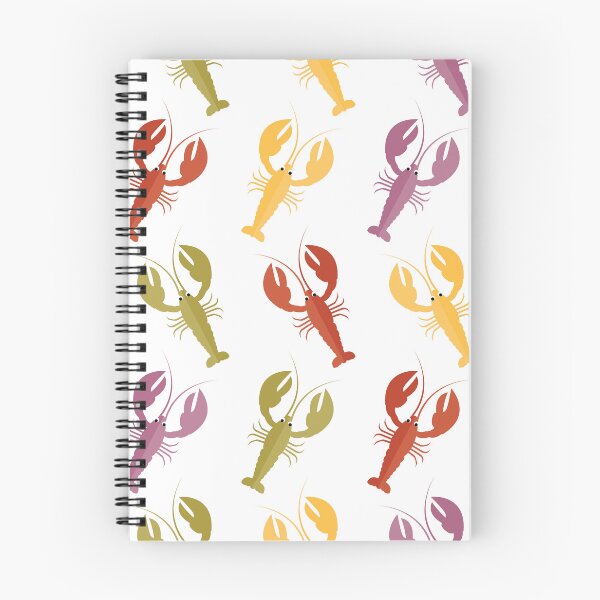 Item preview, Colourful lobsters on white designed and sold by reneesillus.