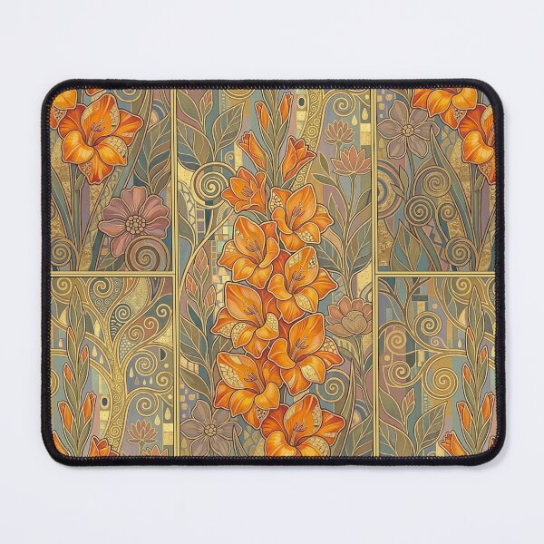 Item preview, The Tenor's Blade: Art Nouveau Gladiolus 'Peter Pears' designed and sold by FreiherrPK.