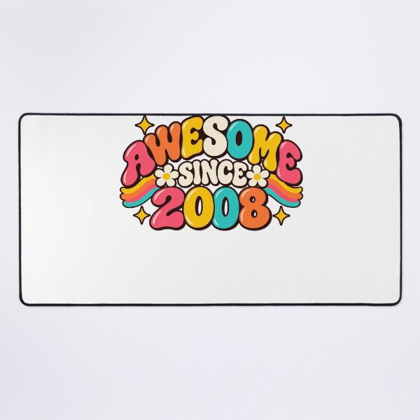 Item preview, Awesome Since 2008 Birthday For People Born In 2008 designed and sold by drawwiika+44.
