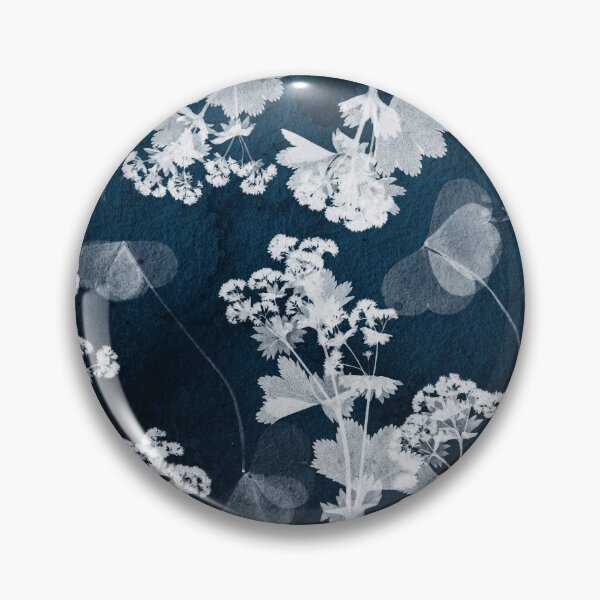 Item preview, Wildflowers Botanical Cyanotype designed and sold by Elżbieta  Kaps.
