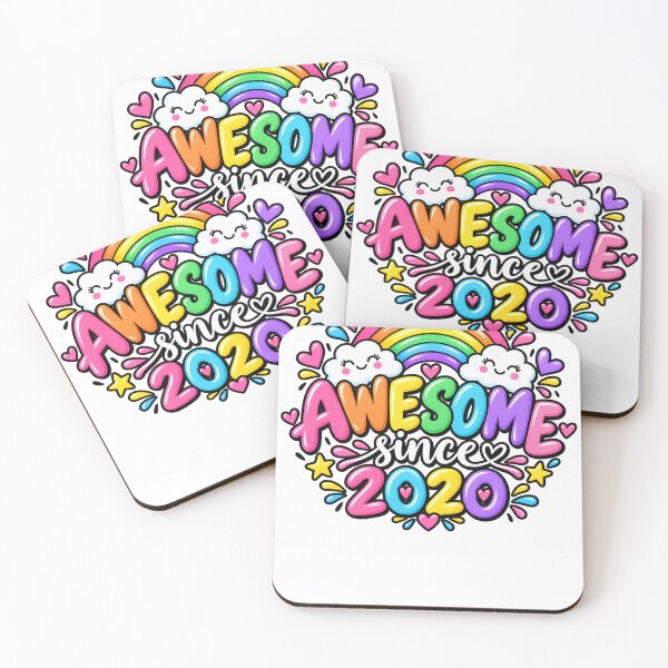 Item preview, Awesome Since 2020 Birthday Born Year Gift designed and sold by drawwiika+44.