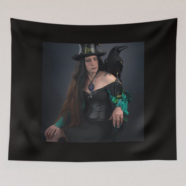 Item preview, A witch and her raven  designed and sold by artyval.