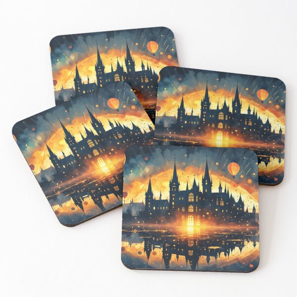 Item preview, Castle in the Golden Mist designed and sold by Undersea Ai Art.